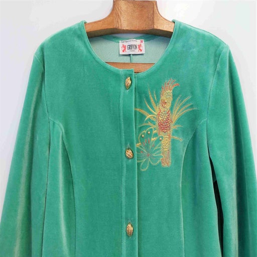 Cardigan en velours