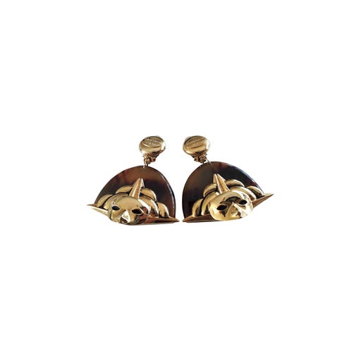 Carron clip-on earrings