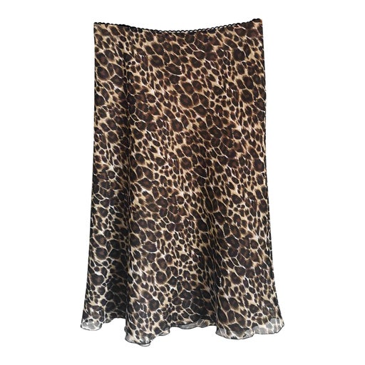 Jupe motif léopard