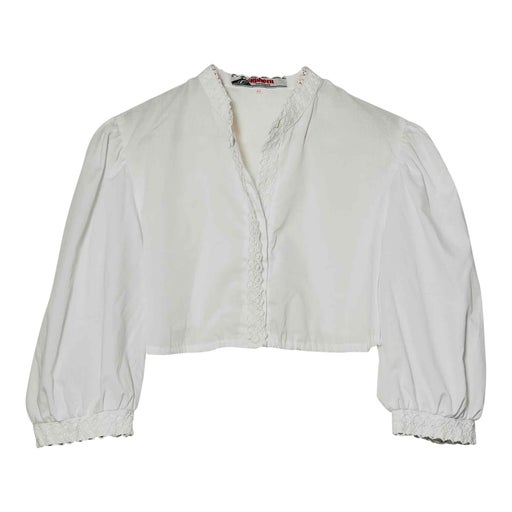 Crop top blanc