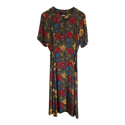 Floral dress.