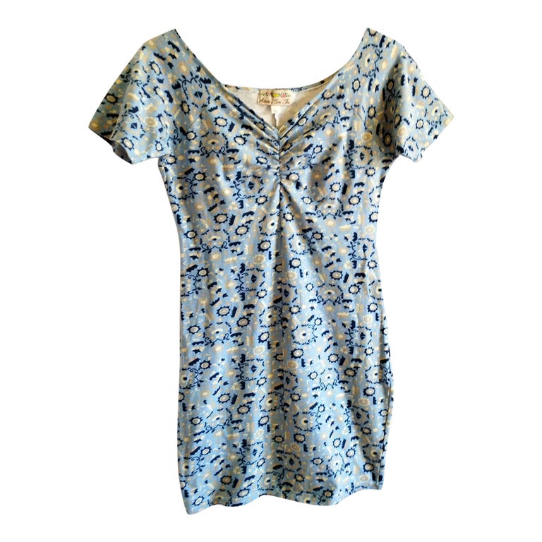 Mini robe en coton