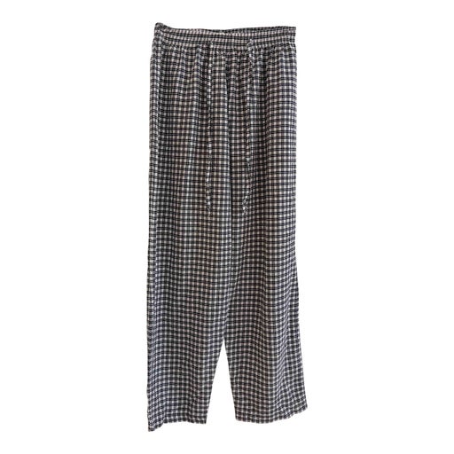 Checked pants