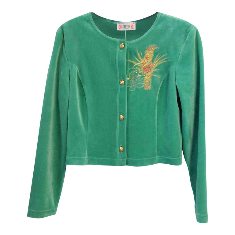 Cardigan en velours
