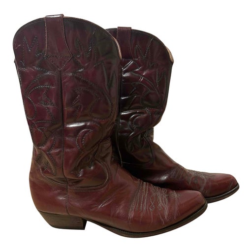 Santiags en cuir