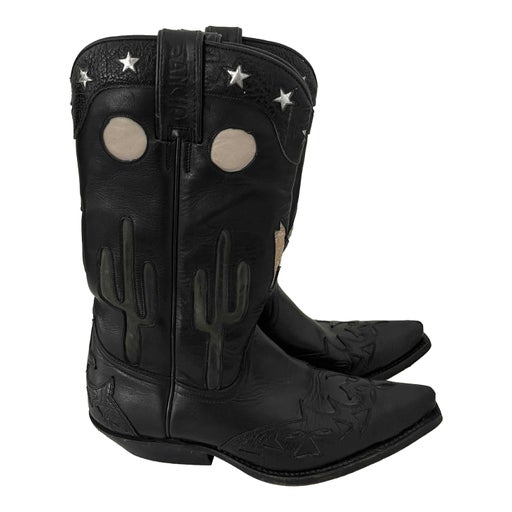 Santiags en cuir