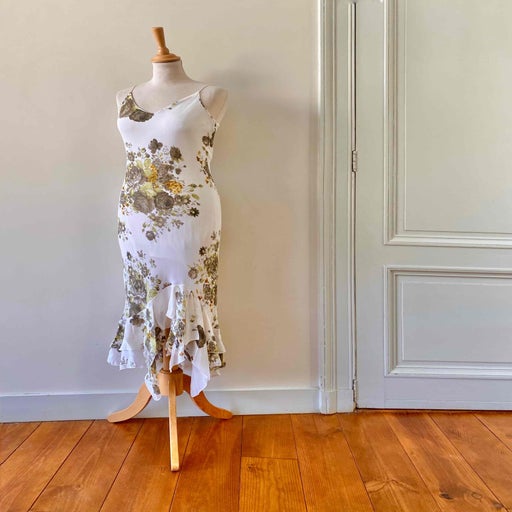 Robe nuisette à fleurs