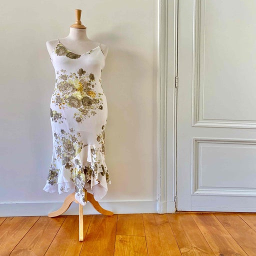 Robe nuisette à fleurs
