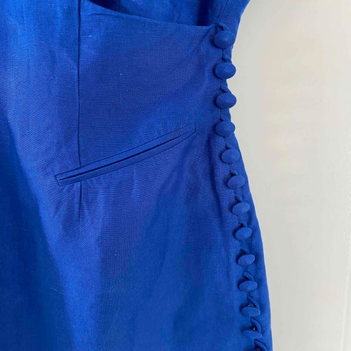 Mini robe en soie et lin