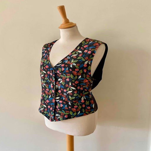 Gilet en soie Cacharel
