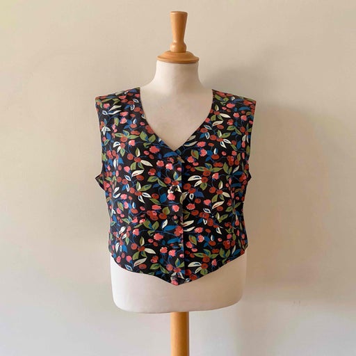 Gilet en soie Cacharel