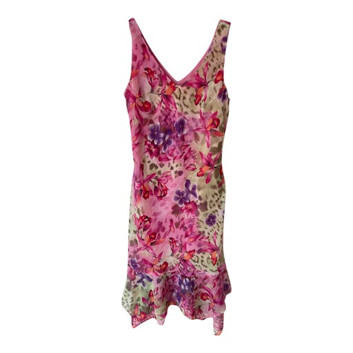 Robe longue à volants