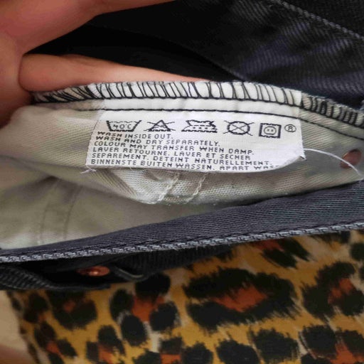 Levi's black jeans