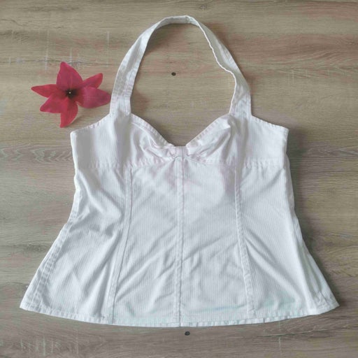 Yves Saint Laurent strapless top