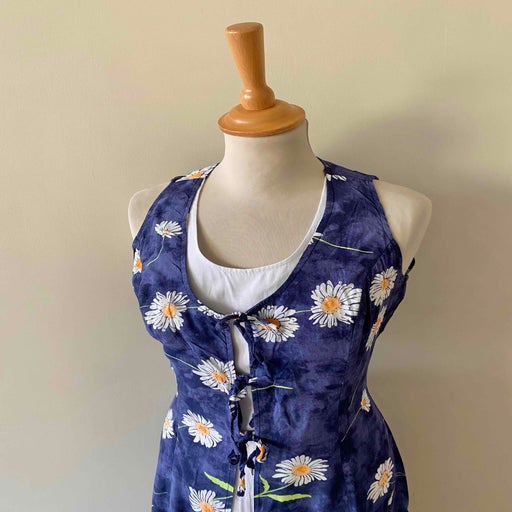 Robe longue à fleurs