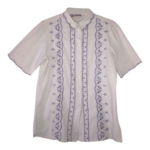 Chemise brodée