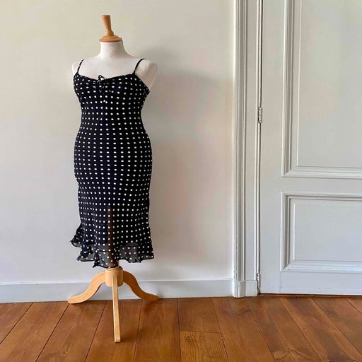 Robe nuisette à pois