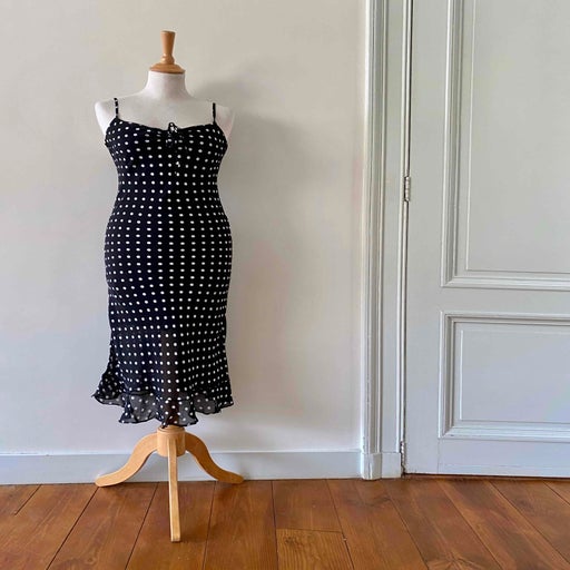 Robe nuisette à pois