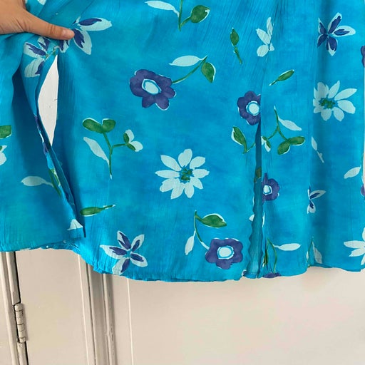 Jupe longue à fleurs