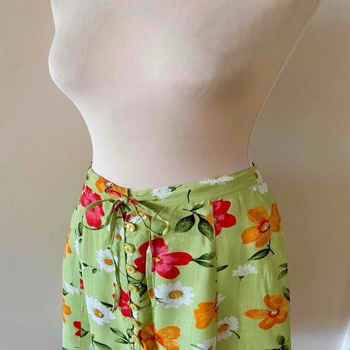 Mini jupe à fleurs