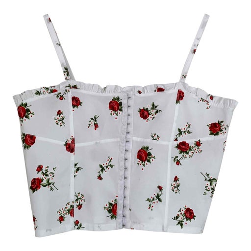 Floral crop top