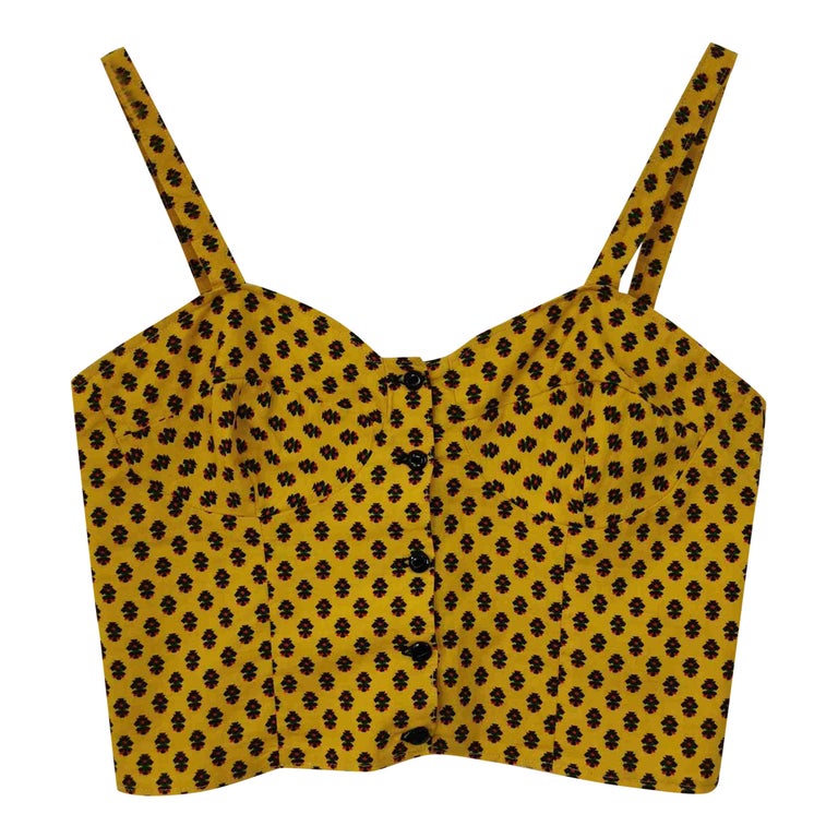 Crop top en coton