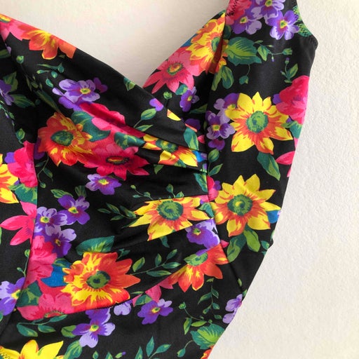 Maillot de bain à fleurs