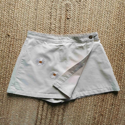 Jupe short en coton