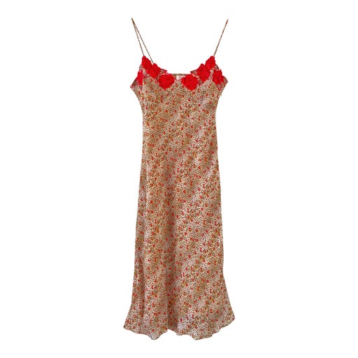 Robe nuisette léopard fleurie