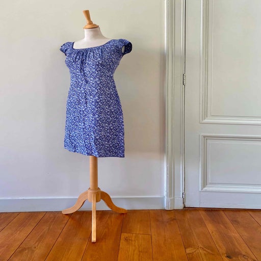 Mini robe à fleurs