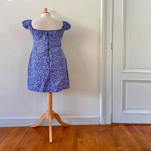 Mini robe à fleurs