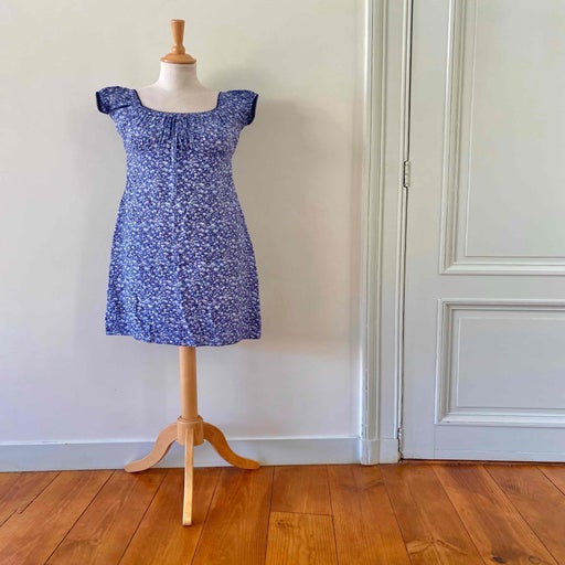Mini robe à fleurs