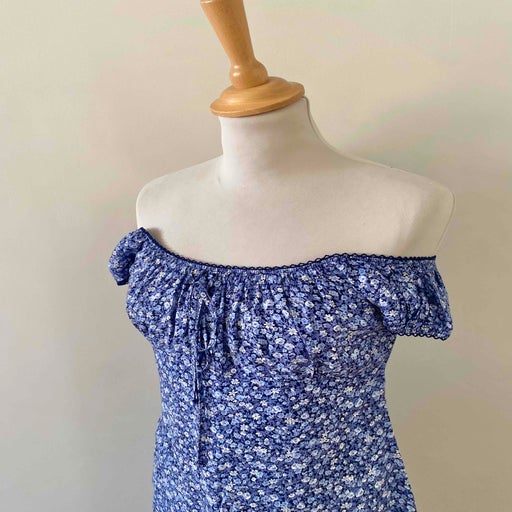Mini robe à fleurs