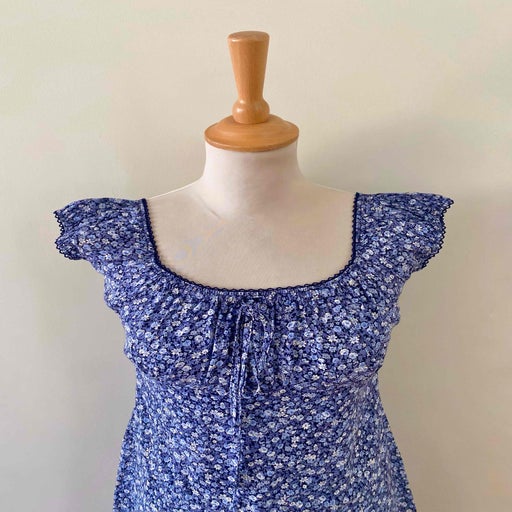 Mini robe à fleurs
