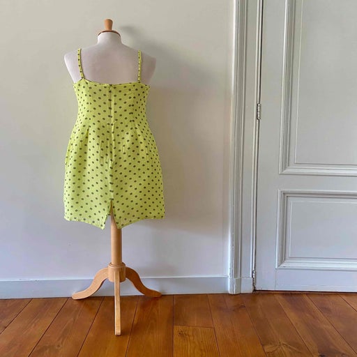 Mini robe à pois