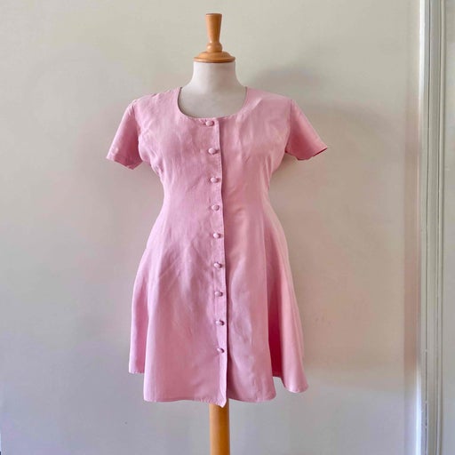 Mini robe en soie