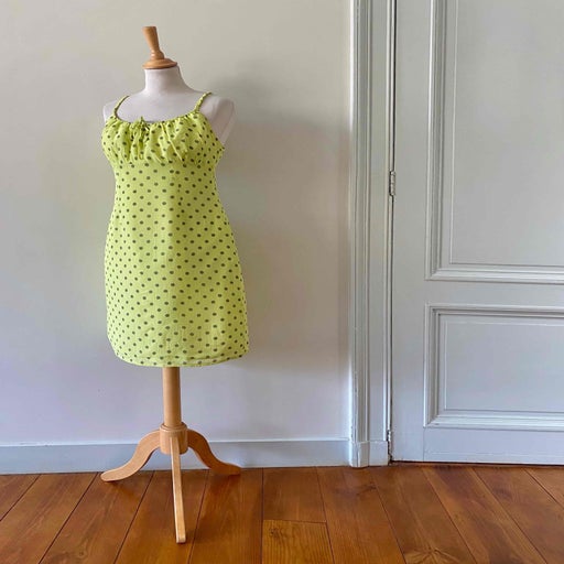 Mini robe à pois