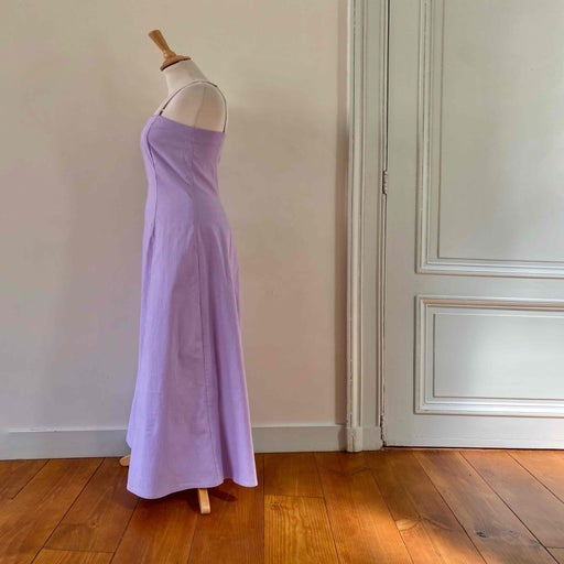 Robe longue bustier