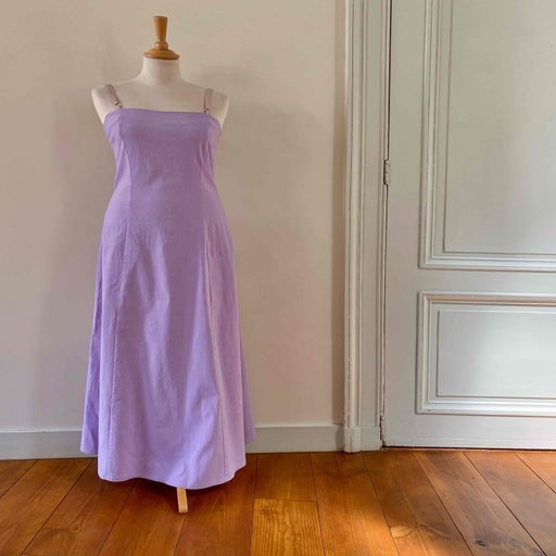 Robe longue bustier