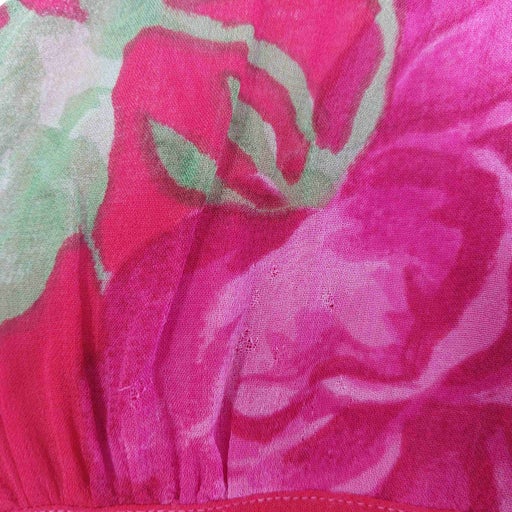 Robe nuisette à fleurs