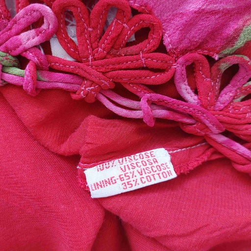 Robe nuisette à fleurs