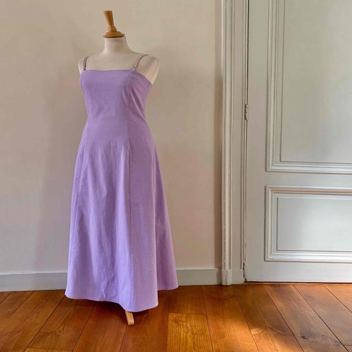 Robe longue bustier