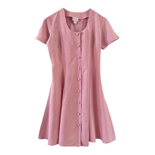 Mini robe en soie