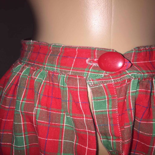 Plaid skirt