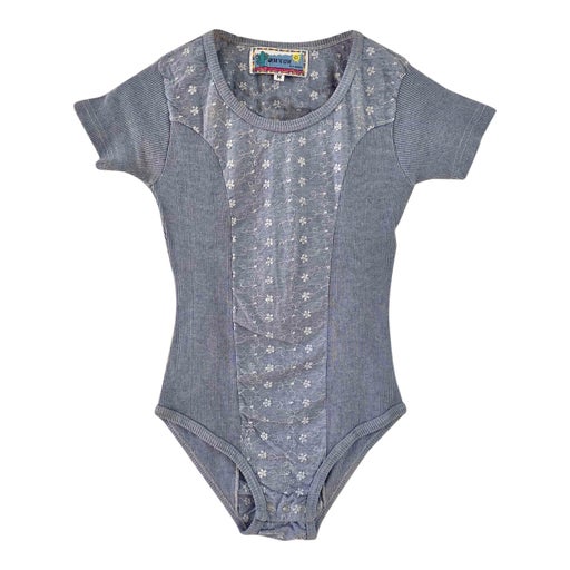 Body en coton brodé