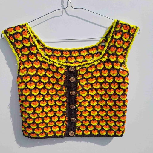 Top en crochet