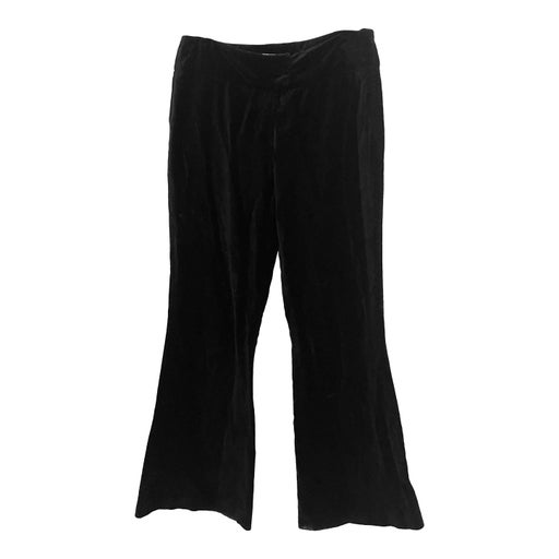 Pantalon flare en velours