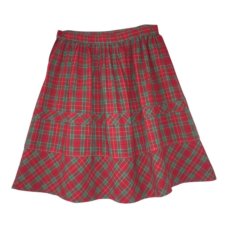 Plaid skirt