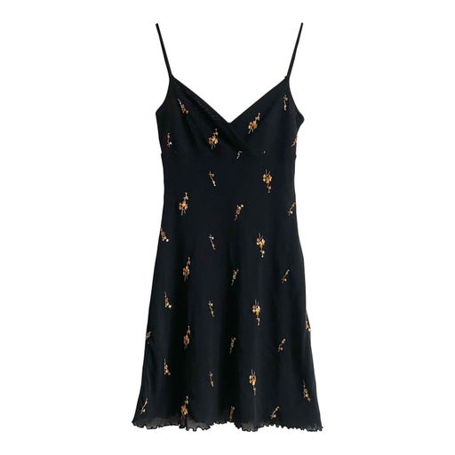 Robe mesh à fleurs