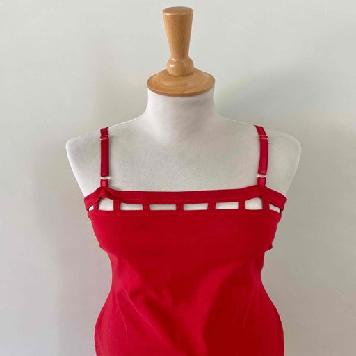 Robe bustier ajourée